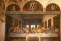 Milan Sightseeing and Last Supper Guided Tour - The Last Supper masterpiece by Leonardo da Vinci in Santa Maria delle Grazie church.JPG