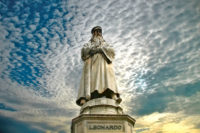 Leonardo Da Vinci, Piazza Della Scala, Milan, Italy.JPG