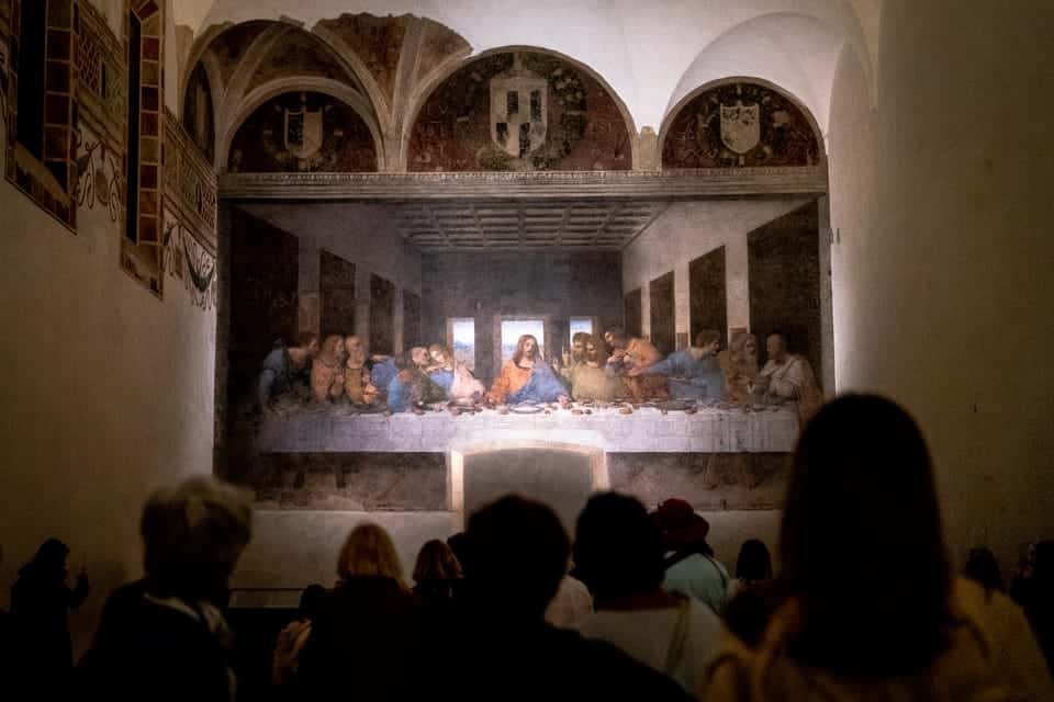 Last Supper Guided Tour town