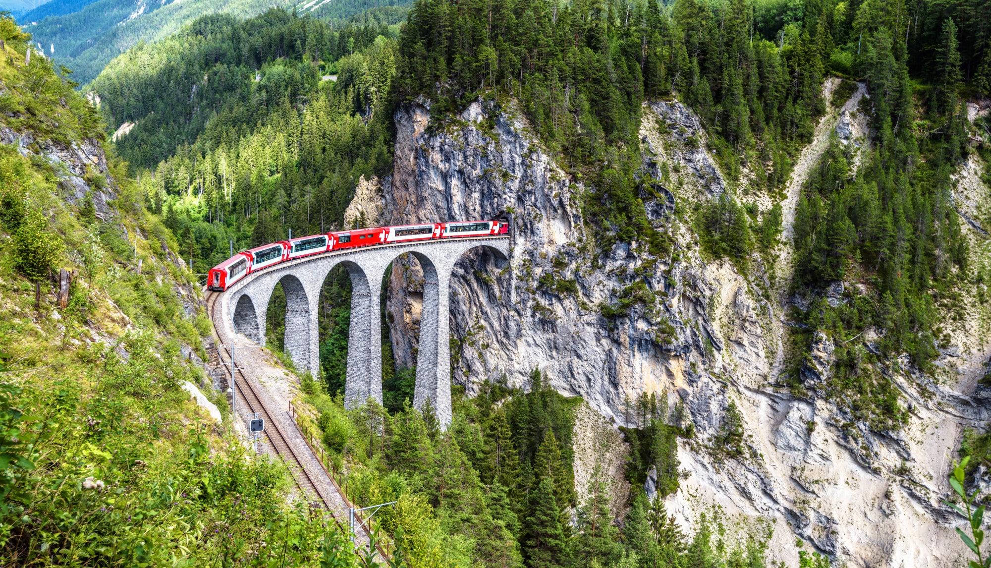 Milan to St. Moritz Full Day-Tour on Bernina Express