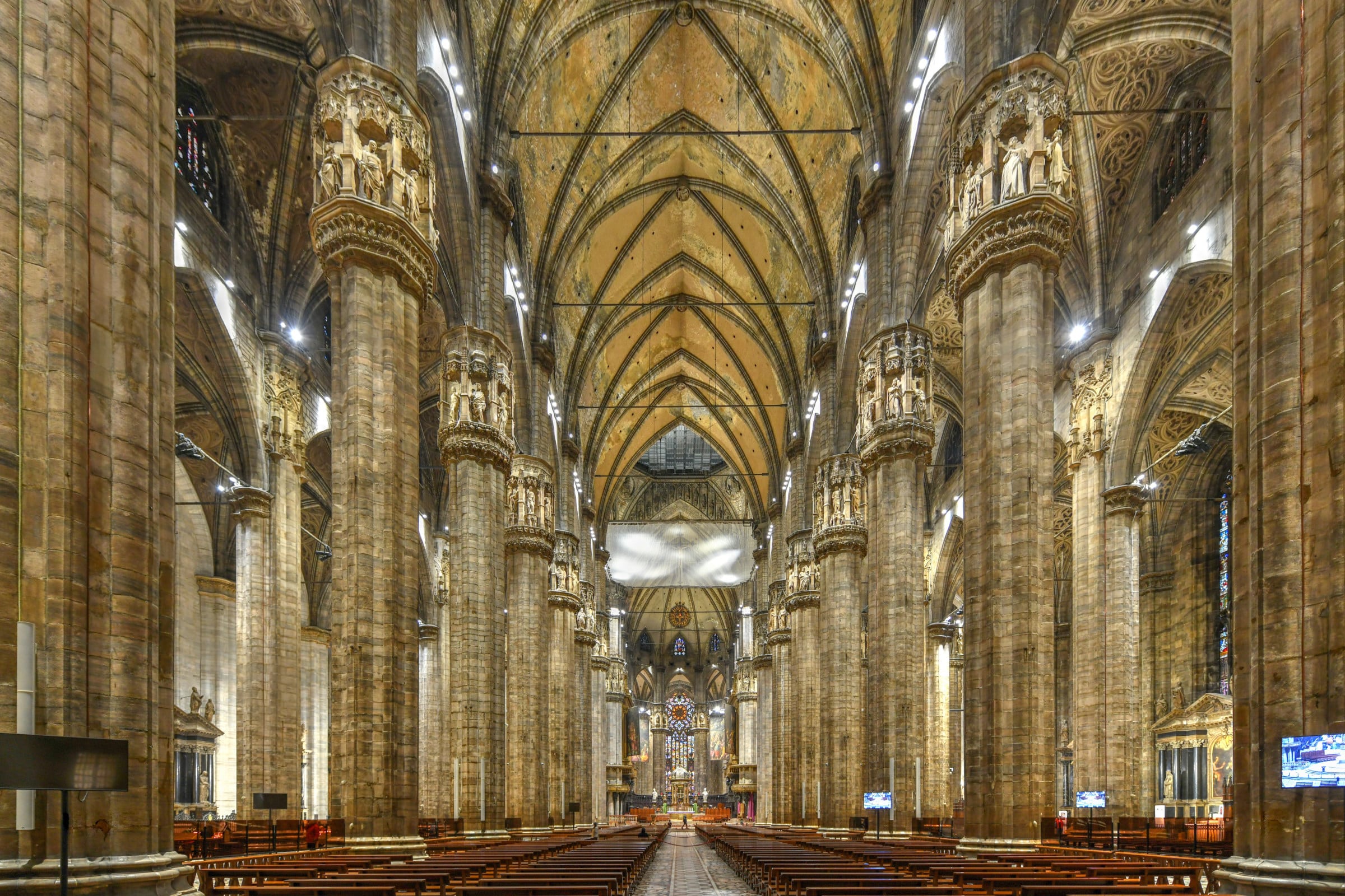 Interior of the Duomo Cathedral