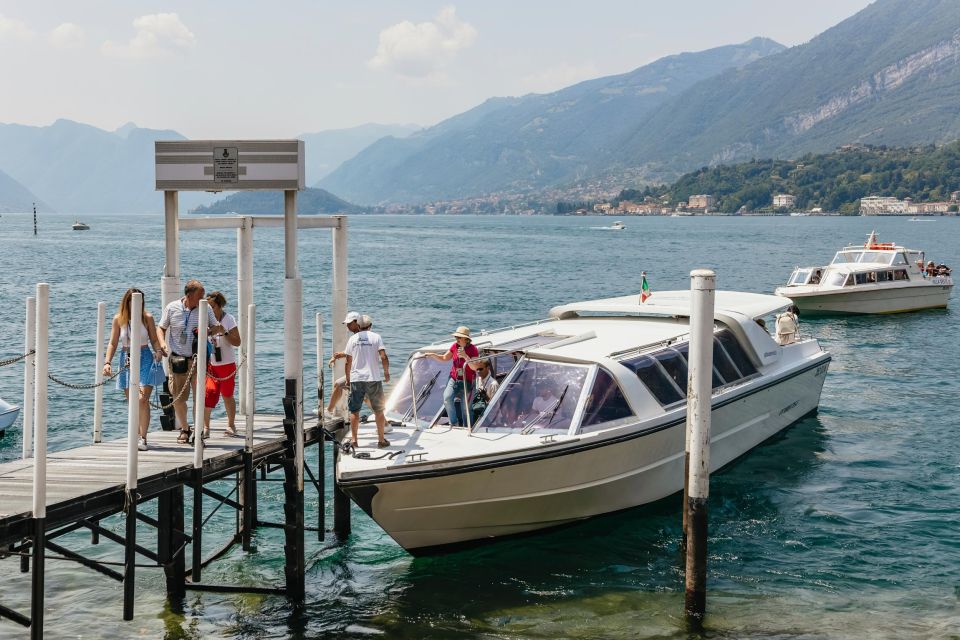 Lake Como & Bellagio Trip by Bus & Private Boat
