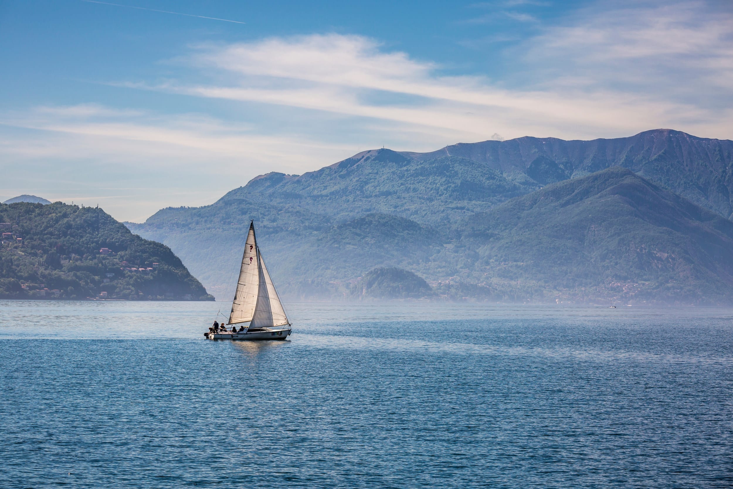 Sail boat tour - Lake Como