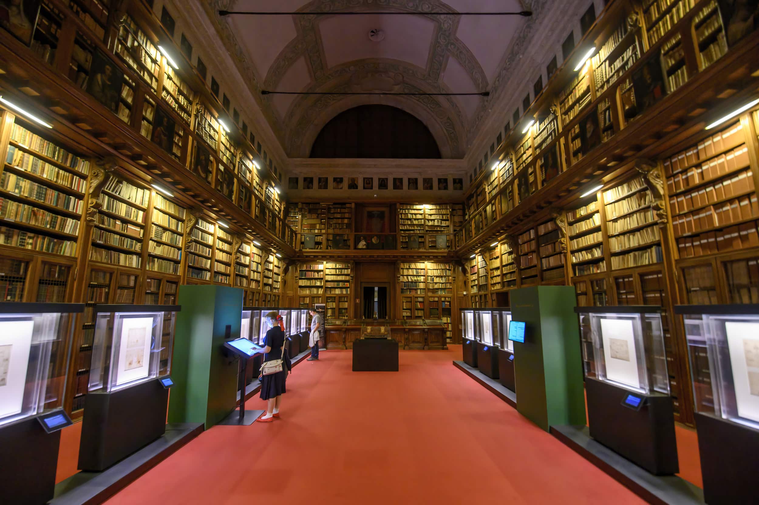 Biblioteca and Pinacoteca Ambrosiana in Milan, Italy.