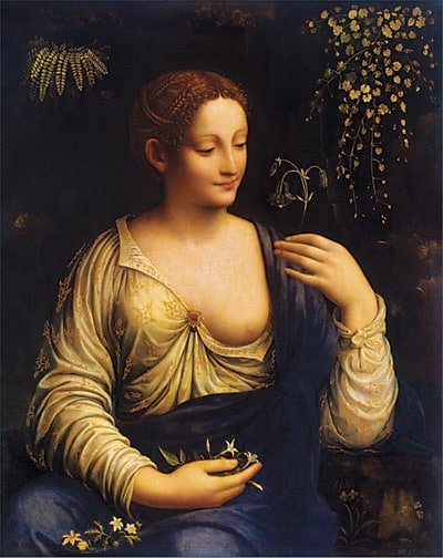 Francesco Melzi, Flora (c.1520)