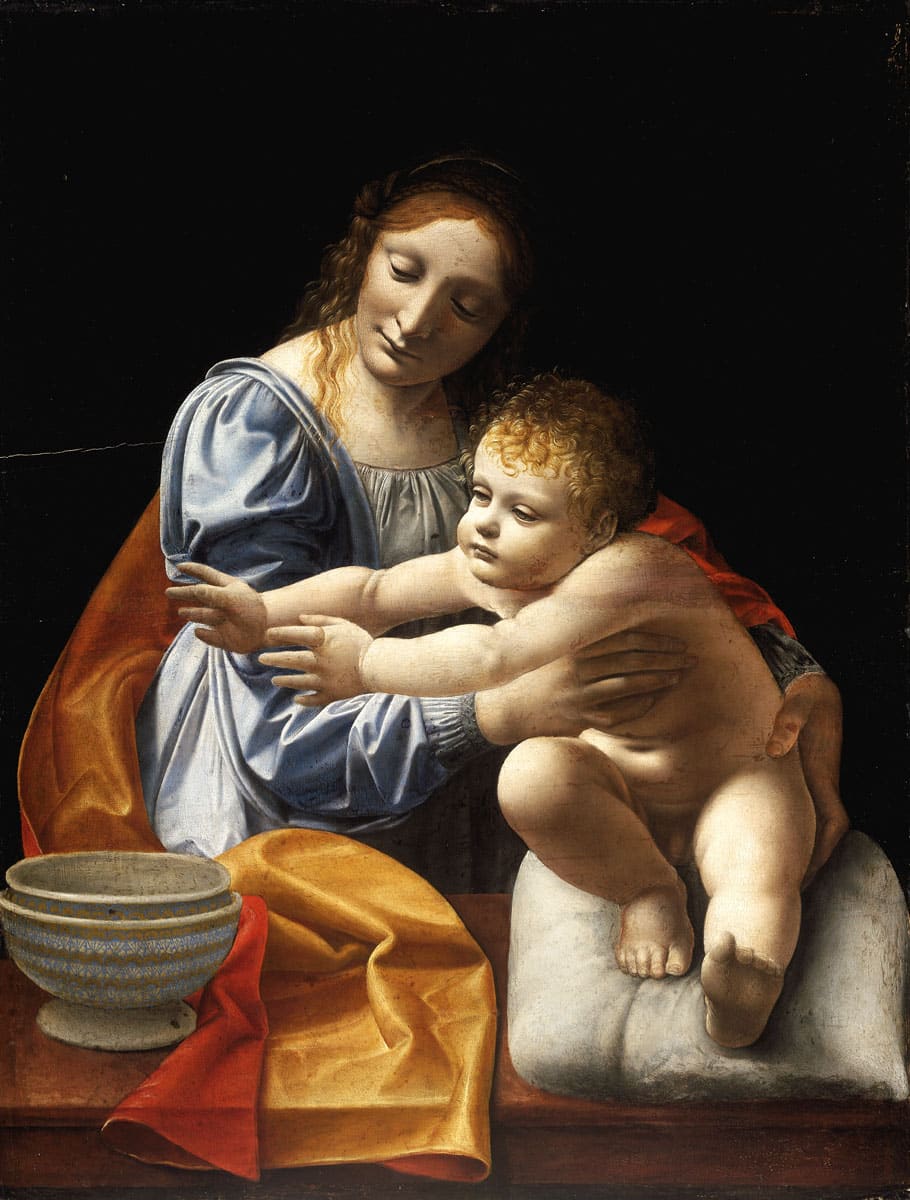 Virgin and child by Giovanni Antonio Boltraffio (–1516)